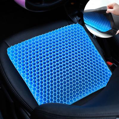 Gel Seat Cushion Honeycomb Breathable Automotive Summer Decompression Pad for Back Tailbone Pain Home Office Wheelchair