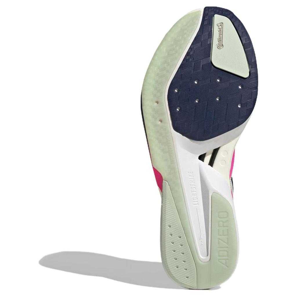 Adidas Adizero Boston 13 Casual Long Distance Running Sprint Running Shoes Men's Green Pink Blue Sneakers HQ4912