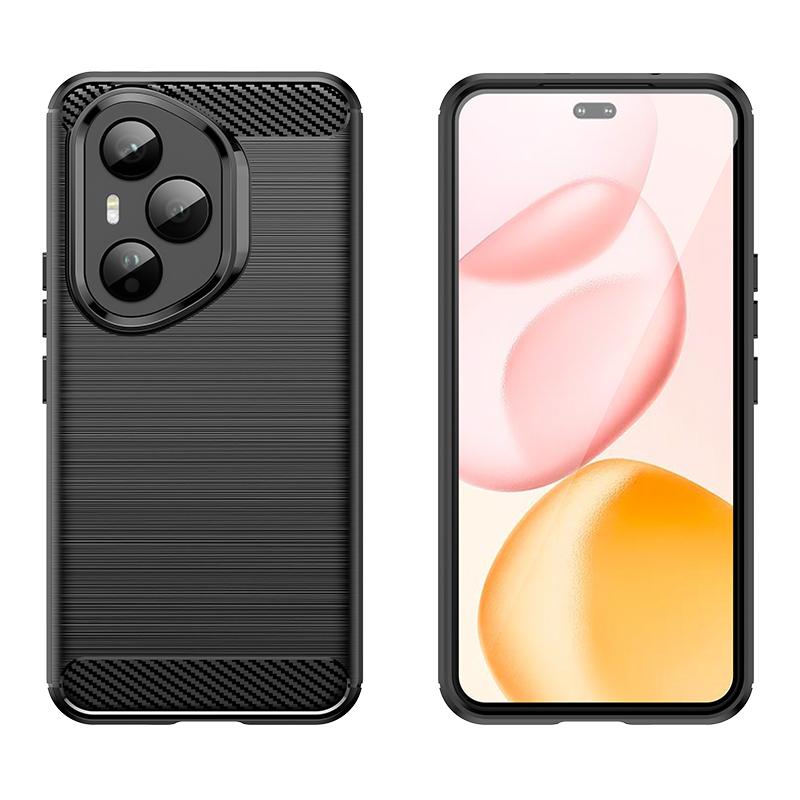 For Honor 400 Pro Case Cover Huawei Honor 400 Pro Capas New Phone Bumper Shockproof Soft TPU Carbon Fiber Fundas Honor 400 Pro