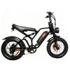 JKING FXH-009 E-Mountain Bike 48V15.6Ah B Artery 500W Motor 20 Inch Fat Tires 120KG Load 25KM/H Top Speed All-Terrain Electric Bicycle