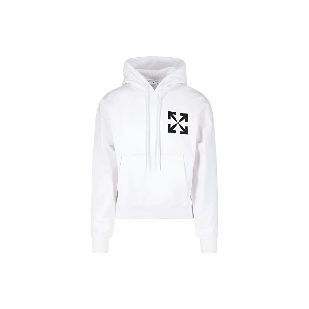 OFF-WHITE Single Arrow Over Hoodie OMBB037C99FLE0080110