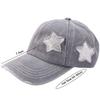Korean Y2k Star Baseball Hat Cotton Spicy Girls Hat Retro Vintage Baseball Cap  for Female