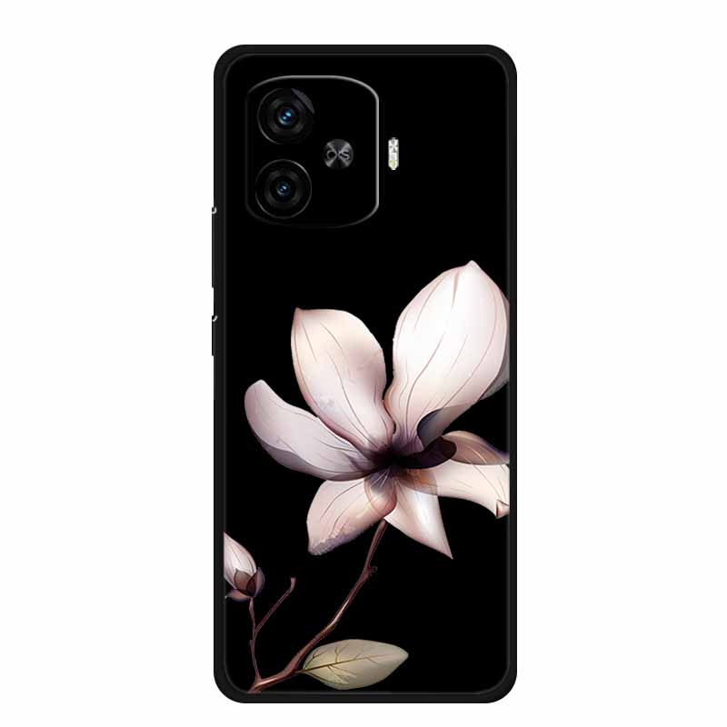 Black Silicone Case For Vivo iQOO Z9 Turbo Plus Case Z 9 Turbo Coque Soft Back Cover For Vivo iQOO Z9 Turbo Phone Case Cartoon
