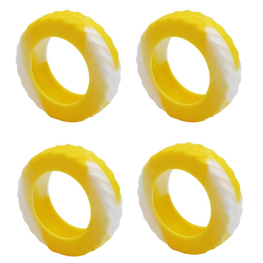 4Pc Luggage Wheels Protector Silicone Luggage Accessories Wheels Cover for Most Luggage Reduce Noise For Travel Luggage Suitcase