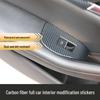 Mazda 3 (2020-2023) Pfirsichholz Kohlefaser Interieur Panel Aufkleber Set