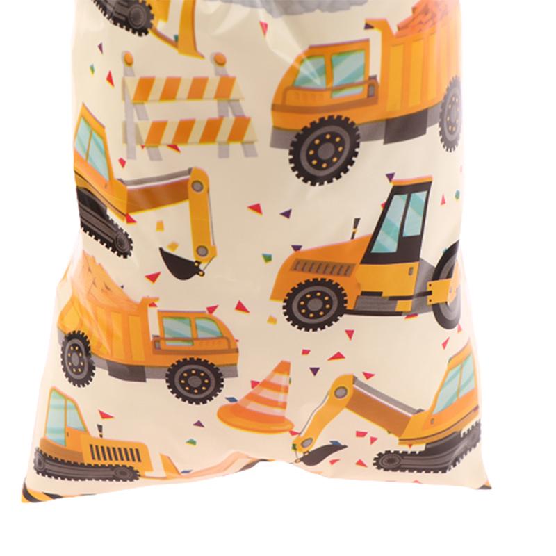 50Pcs Party Candy Bags Jungle Animals Construction Birthday Theme Gift Bags