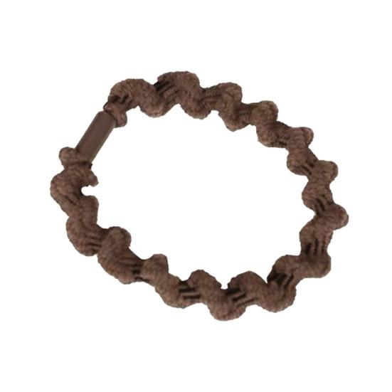 3Pcs Women Hair Ties Thread Texture High Elasticity Hair Bands No