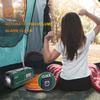 Emergency Weather Radio 10000mAh Solar Hand Crank Portable AM/FM/NOAA Digital Display Radio SOS Power Bank Flashlight Radio