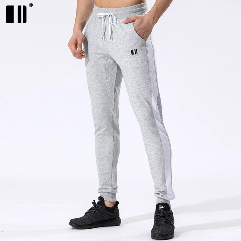 [Cotton Style] Men s Pure Cotton Sports Pants, New Autumn and Winter Breathable Jogger Casual Pants S, L зелёный