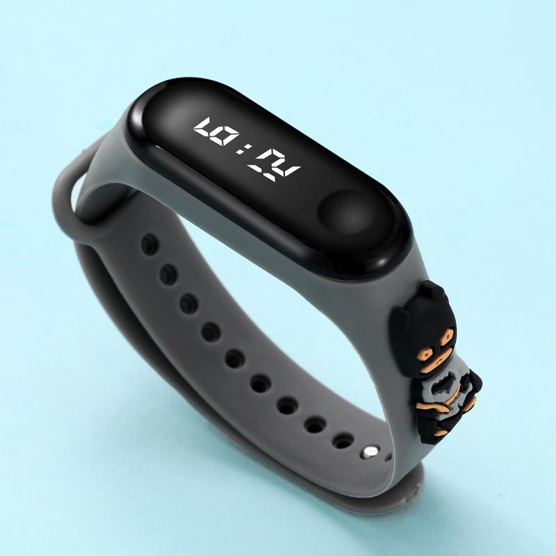 Waterproof LED Touch Cartoon Doll Watch for Kids and Adults - Student Sports Bracelet Gift