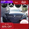 For Mercedes Benz Front Grille Star Logo 3D Mirror Emblem With LED Lighting Chrome Silver Glossy Matte Black For Mercedes Benz W