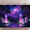 Outdoor Home Neon Decor Tapestry for Dorm Rooms Living Spaces High Quality Flat Print Wall Decor
