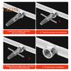 Faucet Broken Thread Extractor High Durability Non-Slip Handle Easy To Use Universal Water Pipe Broken Thread Extractor