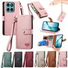 Zipper Card Solt Wallet Leather Case For MOTOROLA G04 G24 G14 G35 G55 G54 G84 G34 G24 Power G85 G45 Edge 50 NEO Bag Pocket Cover
