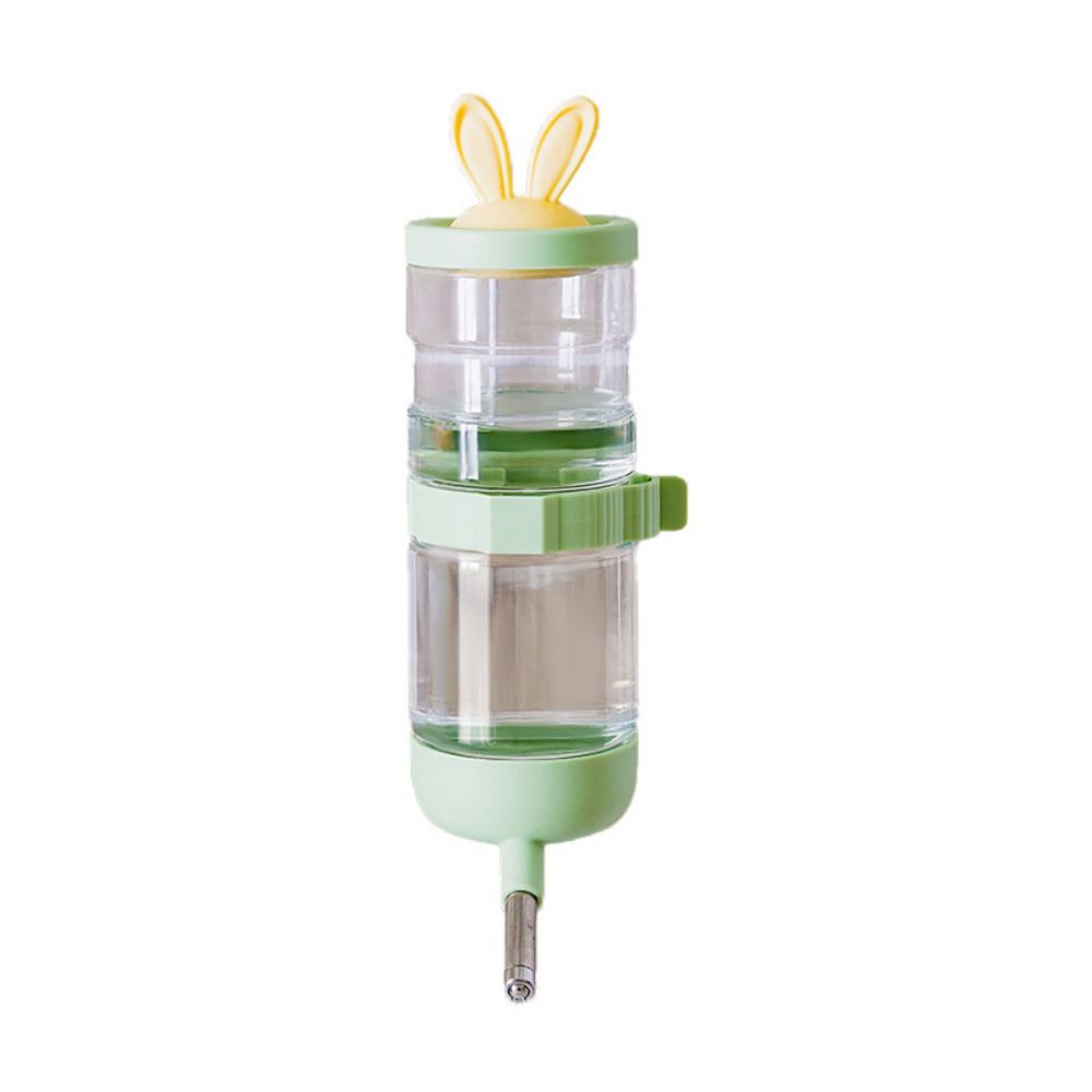 Automatic Rabbit Ears Hanging Water Bottle Rabbit Ears Cover Hamster Water Dispenser  Bunny