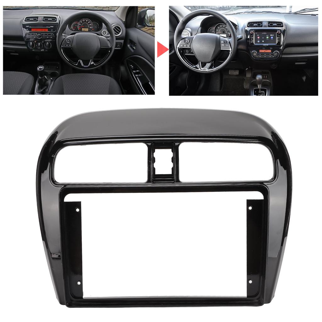 Navigation Panel Frame ABS Dashboard Cover Replacement for MITSUBISHI Mirage 2012+