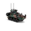 Militärische Kriegsserie Deutschland LAV-25 Leichtes Fahrzeug Baustein Modell Techniksteine Puzzle Spielzeug WW2 US-Panzerwagen STEM DIY Modellbausatz 3D