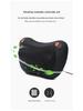 Dual-Use Neck & Back Massager Pillow with Heat Therapy for Home & Car Use