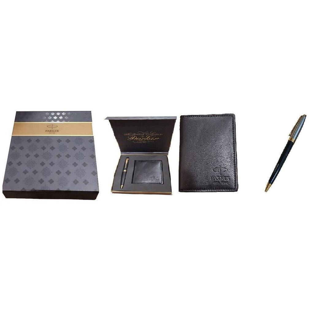 @ Parker Blue Ballpoint Pen With Credit Card Holder SM240-60% OFF