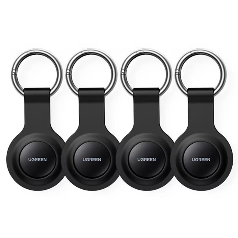 

UGREEN Bluetooth-локатор Сертифицированный Apple тег Того же происхождения Беспроводной трекер местоположения чёрный