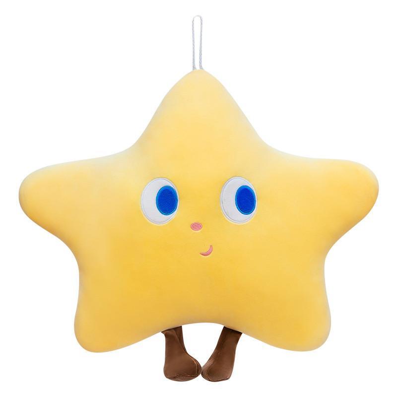 Star Plush Pillow Cute Cloud And Star Shape Soft Cushion For Home And Office Comfort