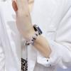 Cute Kt Cat Bracelet for Apple Watch Series 9 8 7 6 5 41mm 45mm Luxury Watch Band for IWatch Ultra 38 42 40mm 44mm Crystal Strap