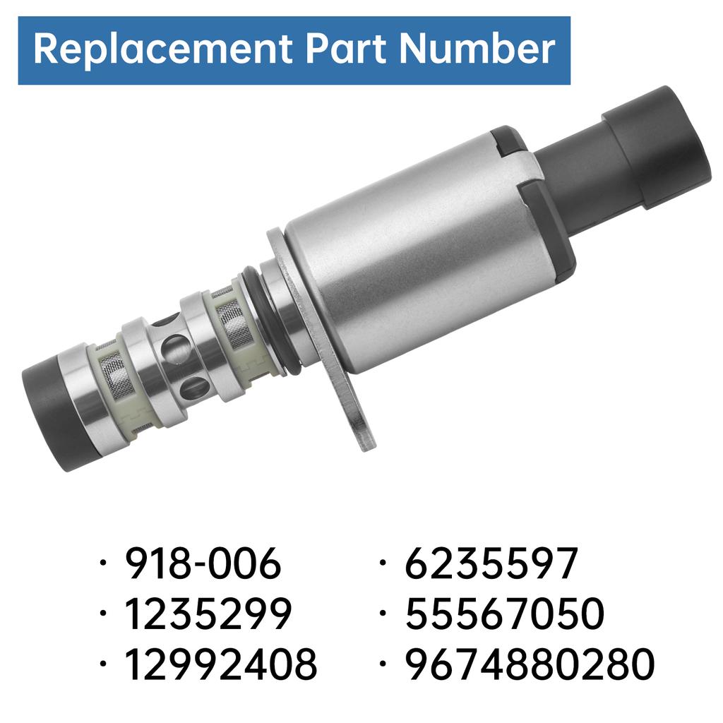 Pontiac Saturn Aveo Cruze Sonic Solenoid variabilního časování ventilů 918-006 12992408 55567050 6235597 1235299 9674880280 Vysoce odolný Přímá montáž