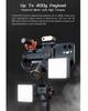 Hohem M6 Kit Smartphone Gimbal Estabilizador LED Luz AI Alvo Rastreamento Compatível com Gimbal Motorizado Vertical Horizontal Tiro Rastreamento 18 Horas