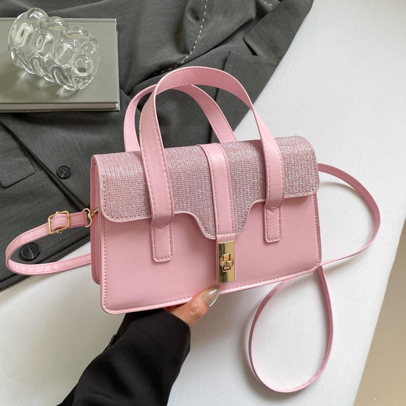 Summer New High-value Portable Handbag Commuter Women's Shoulder Messenger Bag Foreign-style Simple Bag