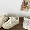Thick-soled spring and summer new casual sneakers cute puppy bread shoes