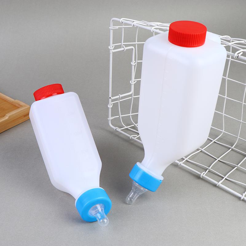 Ophangbare Lammelkfles Voedingsfles Kleine Dieren Lammeren Zoogflessen Met Zachte Speen Geitenfles 500ml/800ml