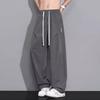 Men's Ice Silk Mesh Casual Straight Pants