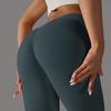 Naked, Skin Friendly, Hip Lifting Yoga Pants With No Awkward Lines, Leggings, High Waisted, Elastic Fitness Pants, Women's Cropped Pants