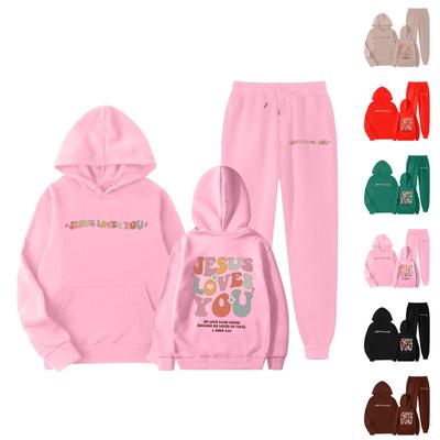 Chlapci Dívčí tepláky Oblečení Mikina s kapucí Tepláky na jogging Tepláky Set Módní outfit