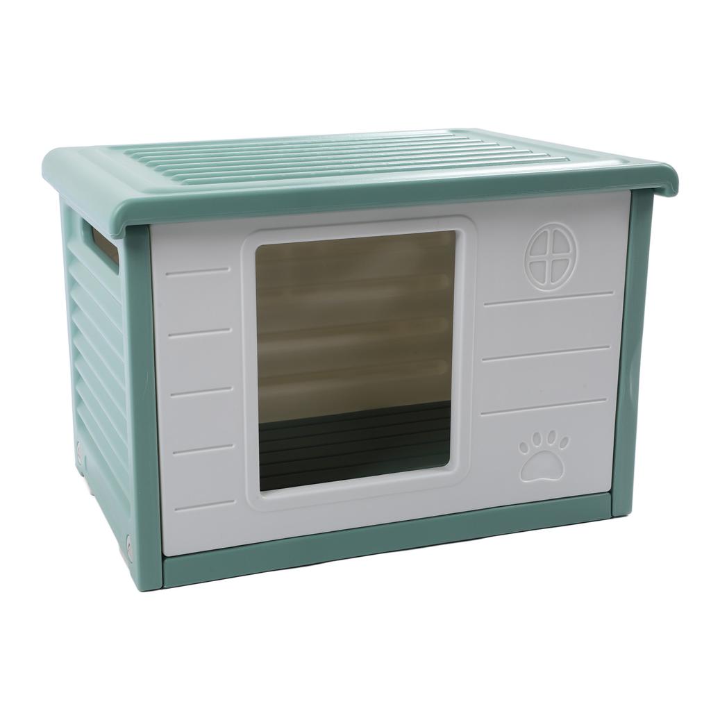 Multifunction Pet House Wther Resistance Flat Roof Waterproof Brthable Cat House for 4 Ssons