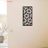 1pc Metal Wall Art Flower Pattern Elegant Home Decor Living Room Ornament Garden Decoration