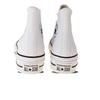 Converse Chaussures Chuck Taylor All Star Lift Leather Hi Blanc - 561676C