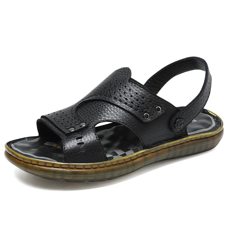 

Тапочки двойного назначения для мужчин, удобные мужские сандалии, двойного назначения, мужские летние полуботинки для отдыха, сверхлегкие пляжные полуботинки 45 чёрный