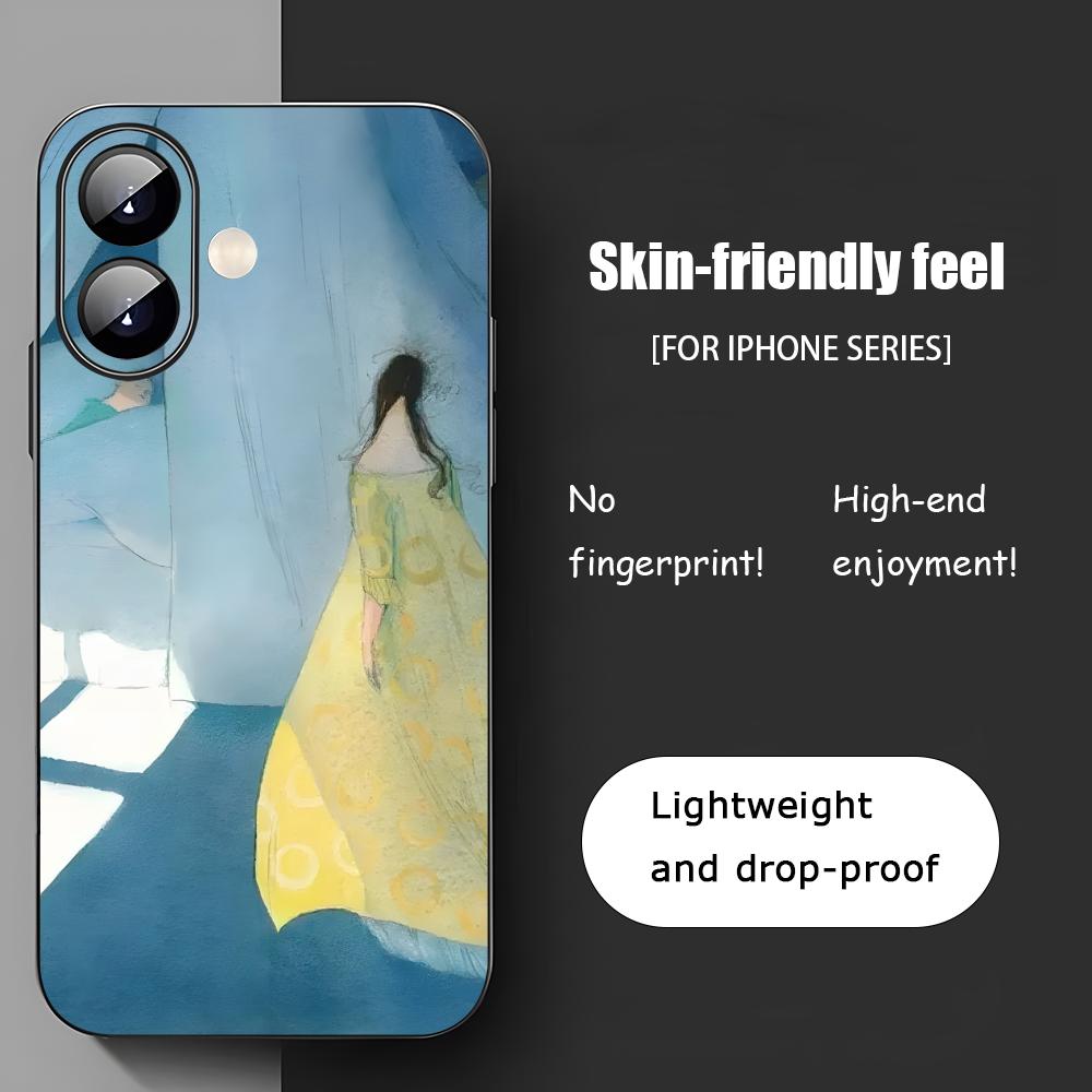

Lizbeth Zwerger Art Draw Phone Case For iPhone 17 16 15 14 13 12 11 X XR XS 8 Plus Mini Pro Max Soft black Shockproof Cover iPhone 14