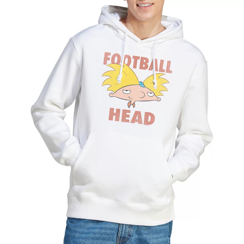 Hey Arnold! Mens Football Head Hoodie