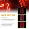 1Pair Rear Saddlebag LED Insert Light Motorcycle For Harley Touring Road Glide Limited FLTRK 2020 2021 2022 2023 2024