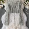 Iny Sequin Long Sve Round Ne Ort T-irt Women's Slim Fit Sli Korean Sle Commute Pure Color Summer Top