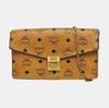 [Pre-Owned] Millie Visetos Classic Monogram Print Light Trendy Cool Girl Flap Chain Crossbody Bag Medium - Very Good #1LSY51O