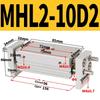 Pneumatic Gripper MHL2 Double Acting  Replacement Type Air Cylinder MHL2 10D/16D/20D/25D/10D1/16D1/20D1/25D1 Air Gripper