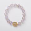 Handmade Purple Amethyst Crystal Bracelet Women With Natural Quartz Beads Boho Vintage Style