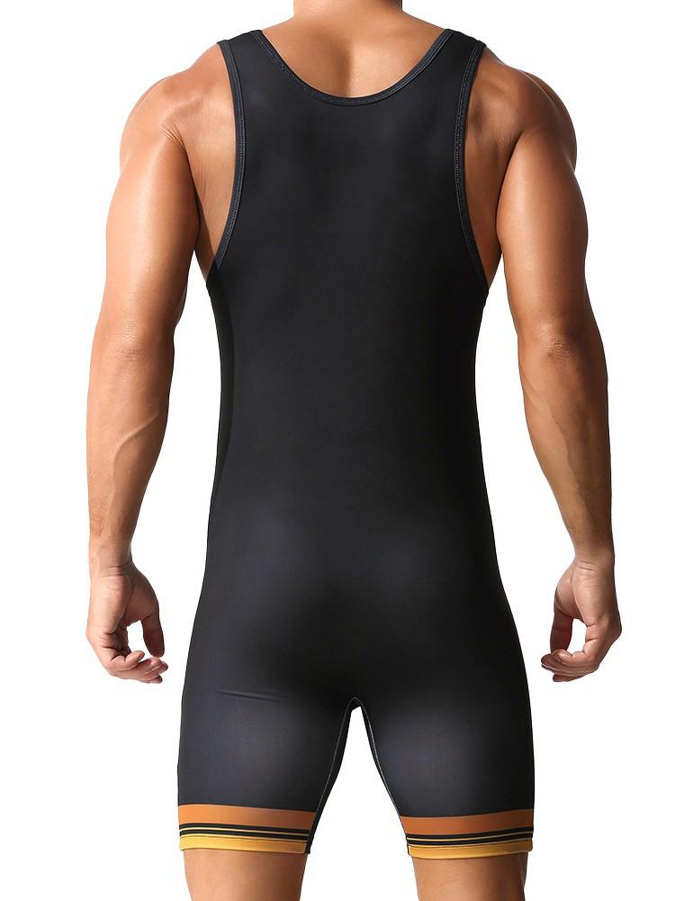 Costum One-Piece TAUWELL pentru Bărbați pentru Wrestling și Haltere