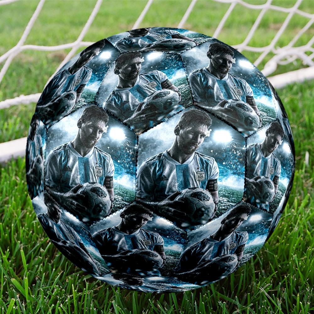 Messi 10 Number Soccer Jersey Number Size 5 Soccer Ball Machine Sewn Indooroutdoor Training And Matches Surprise Collection Gift