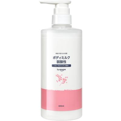 Amazon Large Capacity Mildly Acidic Body Milk 600ml Floral Woody