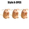 Cute Capybara Handheld Fan USB Rechargeable Mini Neck Hanging Fan Portable Cooling Fan for Kids Travel Gift Cartoon Design