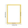 A4 Removable Picture Frames Magnetic Picture Frame Home Decor for Car Door Bedroom School Classroom Travel Vacation Graduation